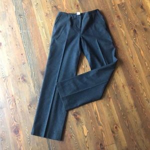 J Crew Grey Wool Pants - Size 4
